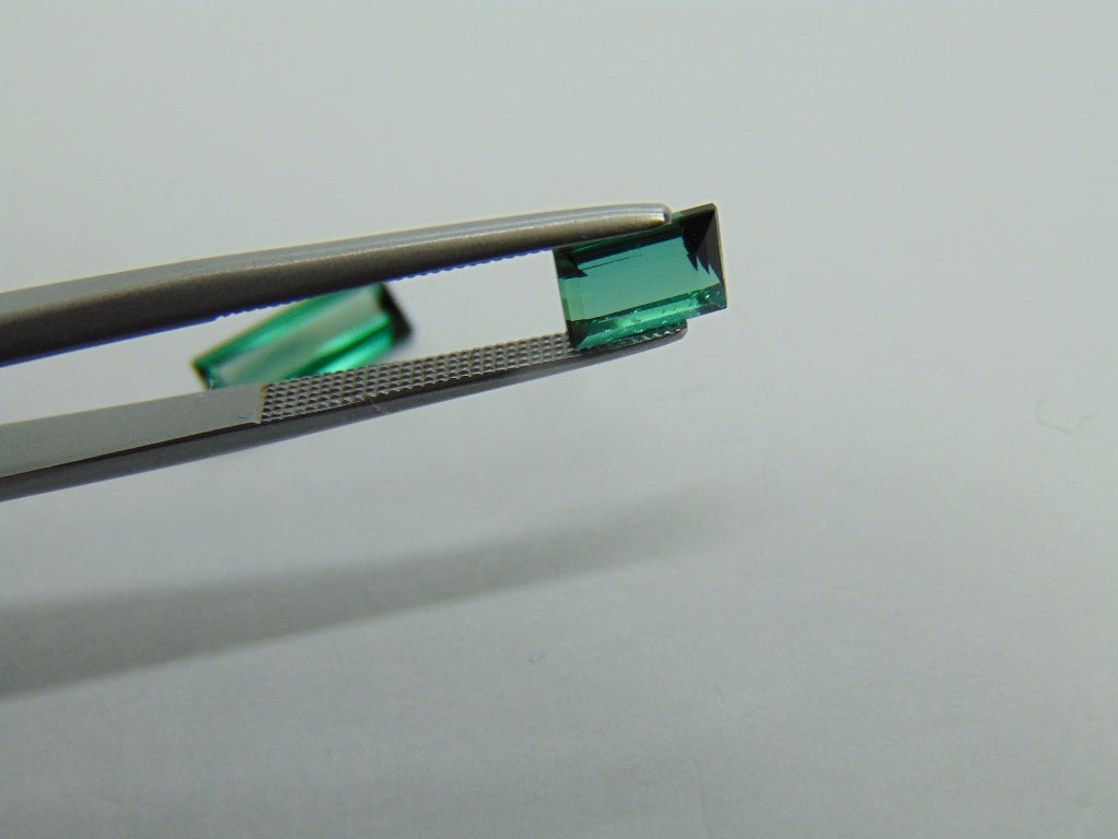 2.60ct Tourmaline 11x4mm 7x6mm