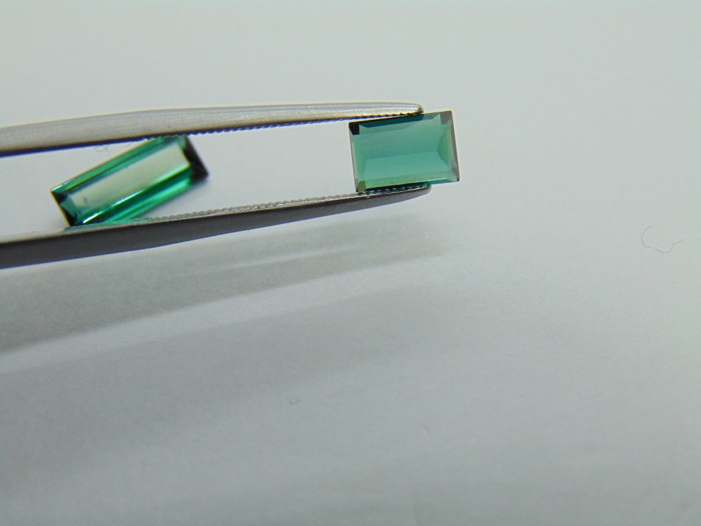 2.60ct Tourmaline 11x4mm 7x6mm