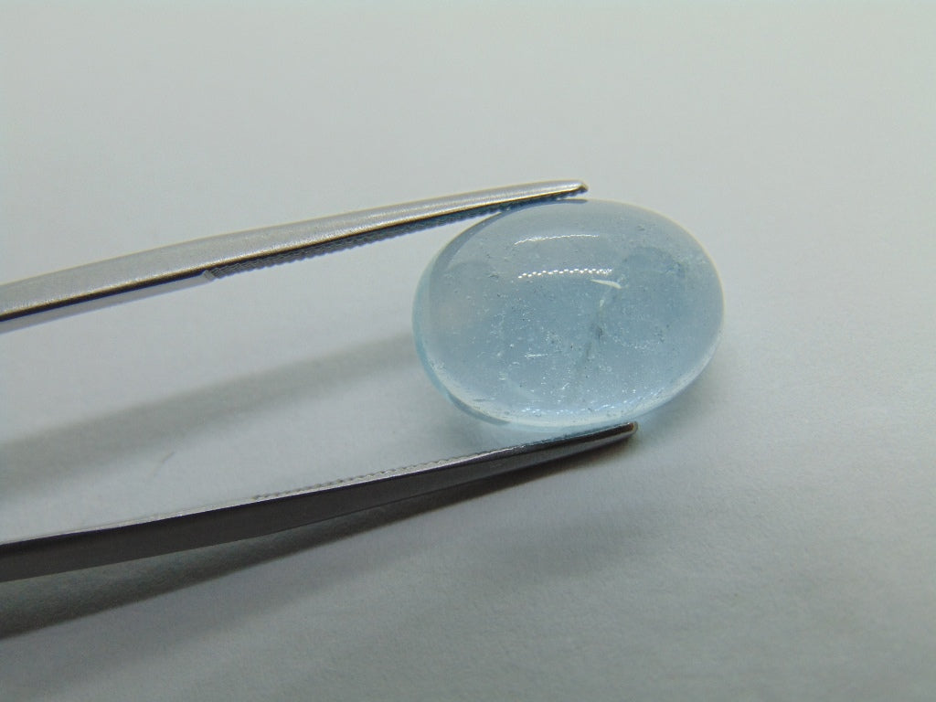 7.75ct Aquamarine Cabochon 15x11mm