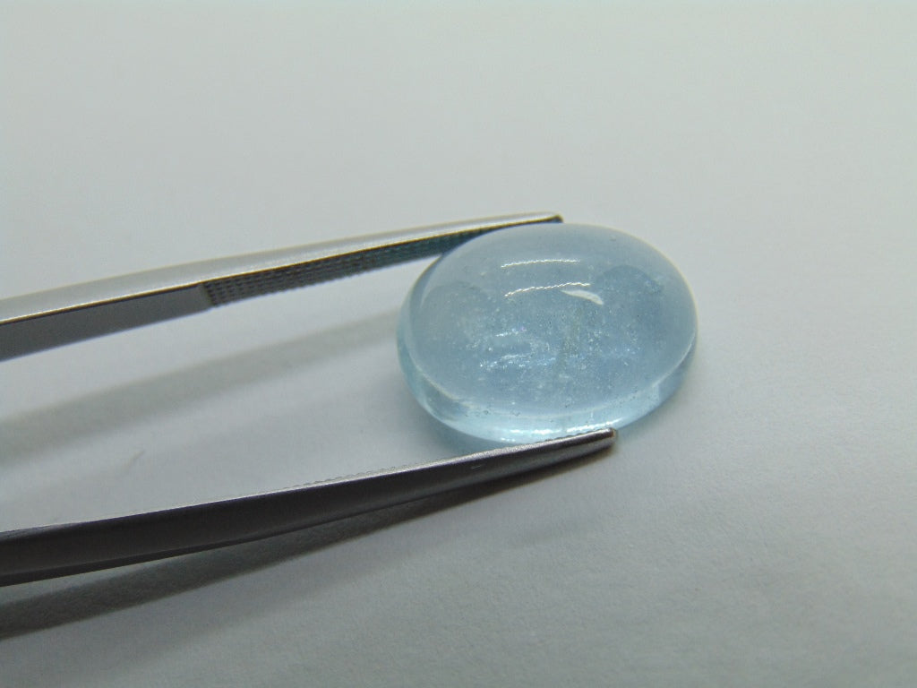 7.75ct Aquamarine Cabochon 15x11mm