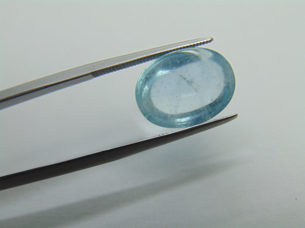 7.75ct Aquamarine Cabochon 15x11mm