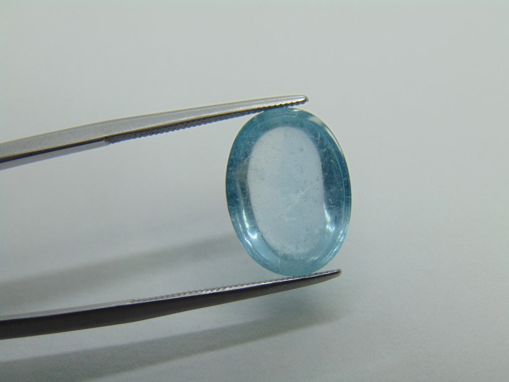 7.75ct Aquamarine Cabochon 15x11mm