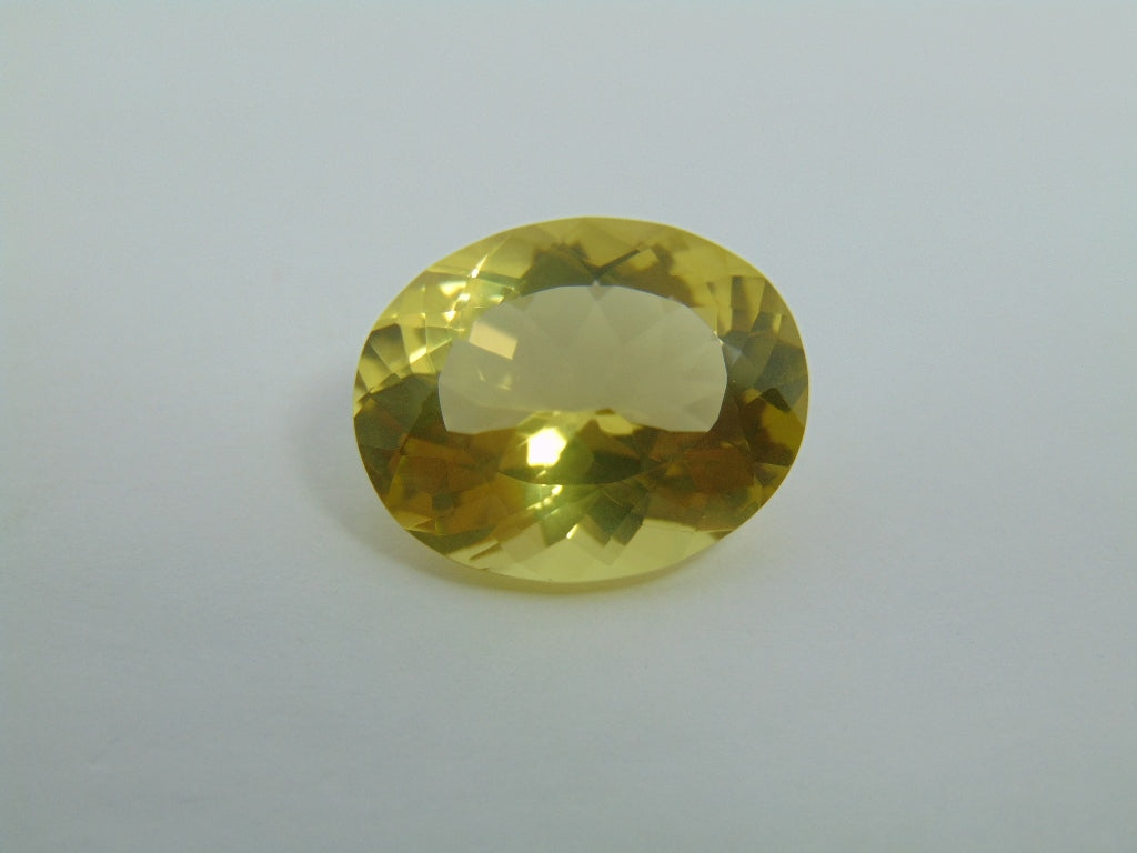 21.90cts Quartz (Green Gold)
