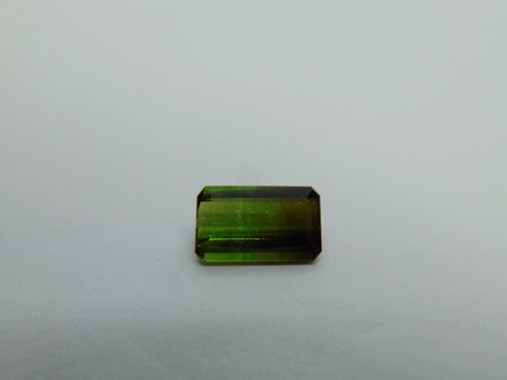 3.35ct Tourmaline Bicolor 12x7mm