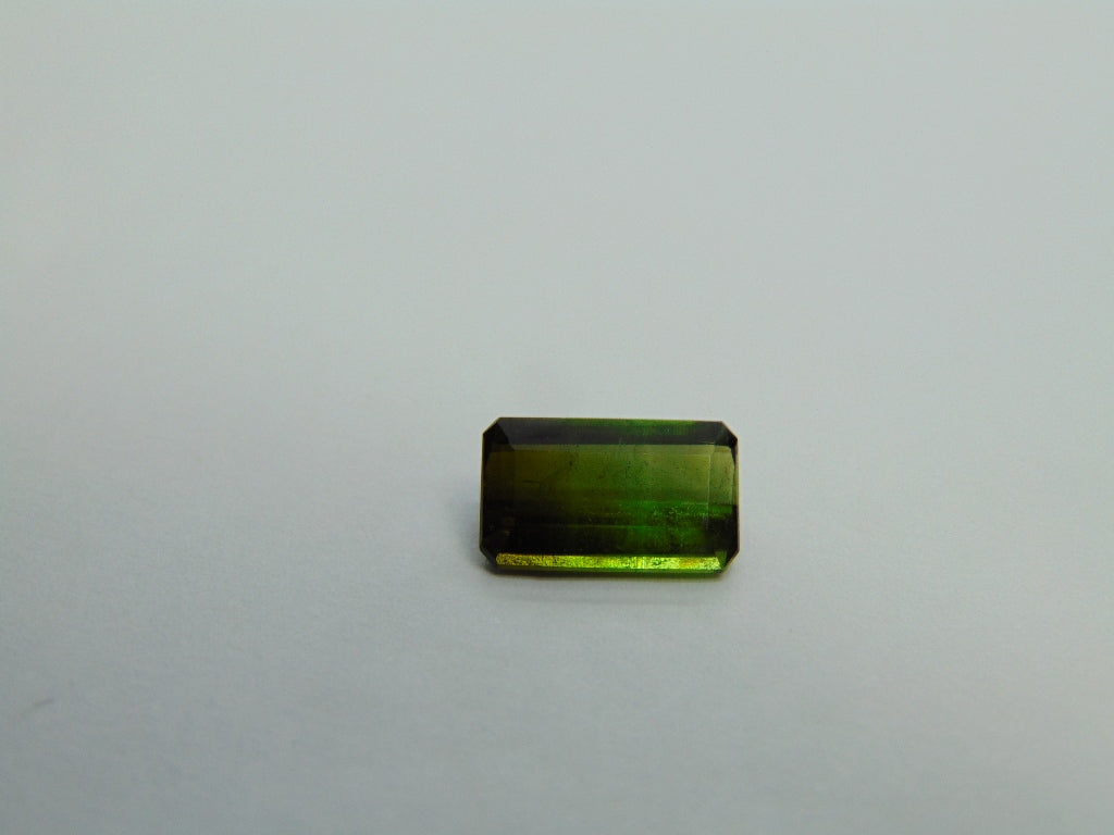 3.35ct Tourmaline Bicolor 12x7mm