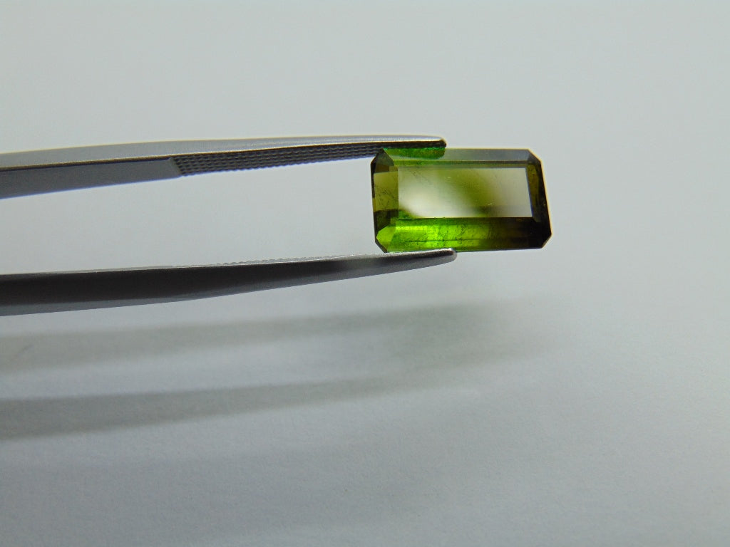 3.35ct Tourmaline Bicolor 12x7mm