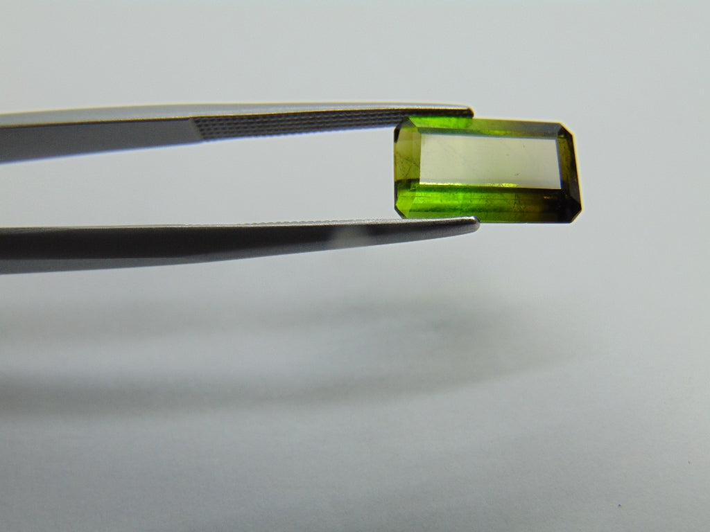 3.35ct Tourmaline Bicolor 12x7mm