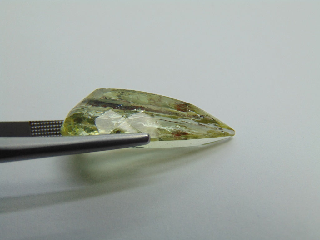12.60ct Beryl With Inclusions 27x10mm