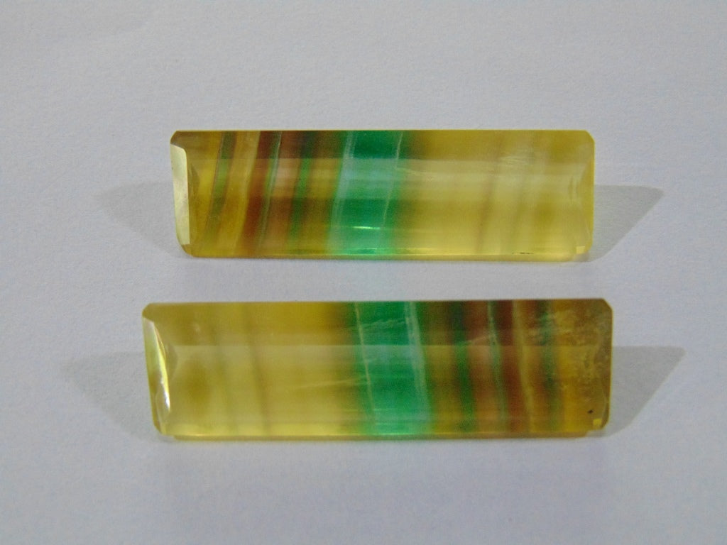 98.50ct Fluorite (Pair)