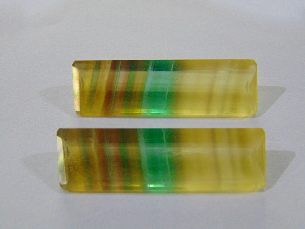 98.50ct Fluorite (Pair)
