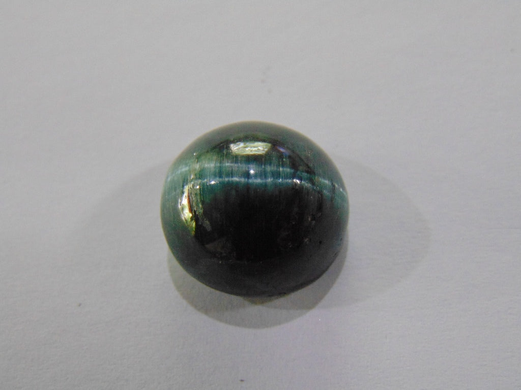 25ct Tourmaline Blue With Stripe 17x16mm