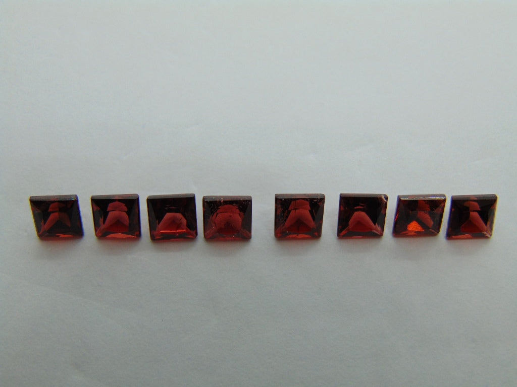6.65ct Rhodonite Calibrated 5mm