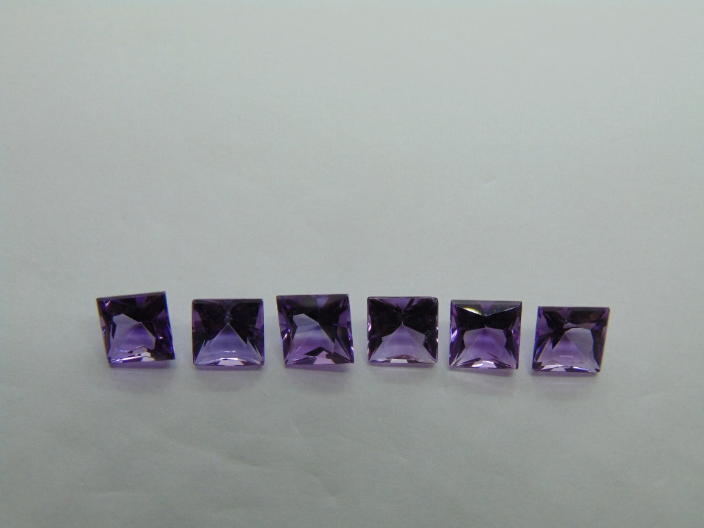 6.47ct Amethyst Calibrated 6mm