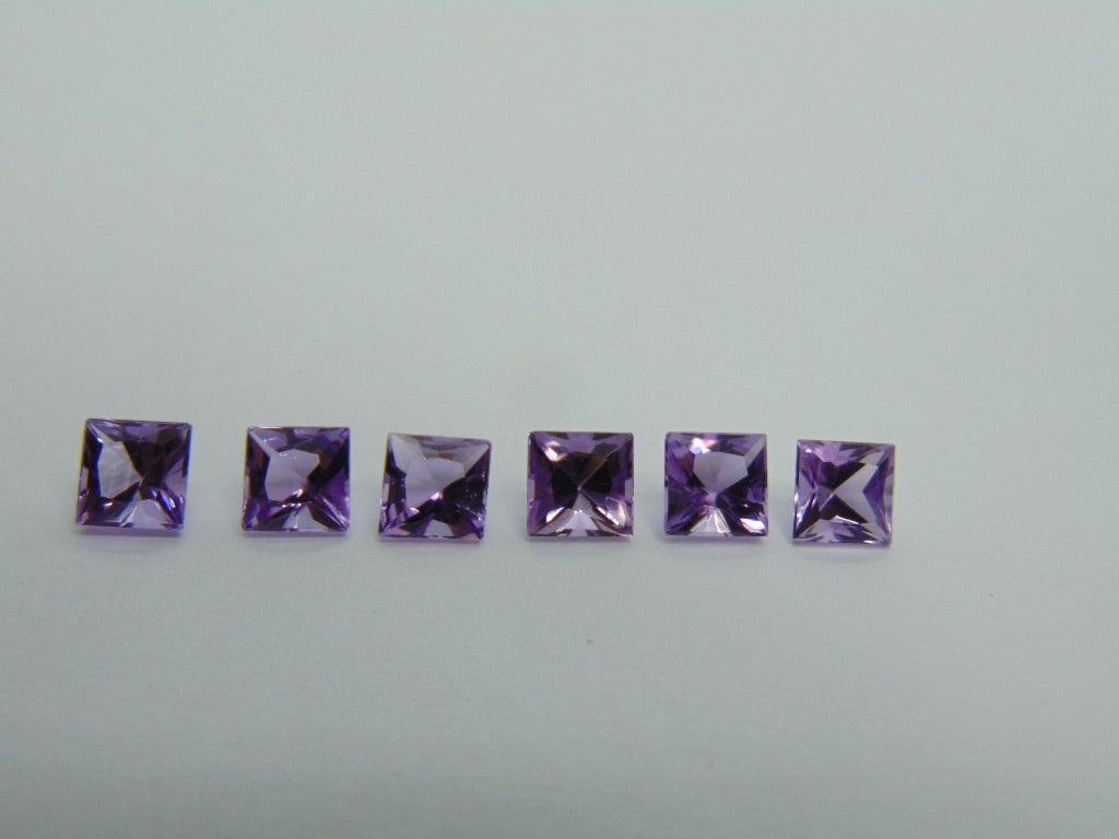 6.20ct Amethyst Calibrated 6mm