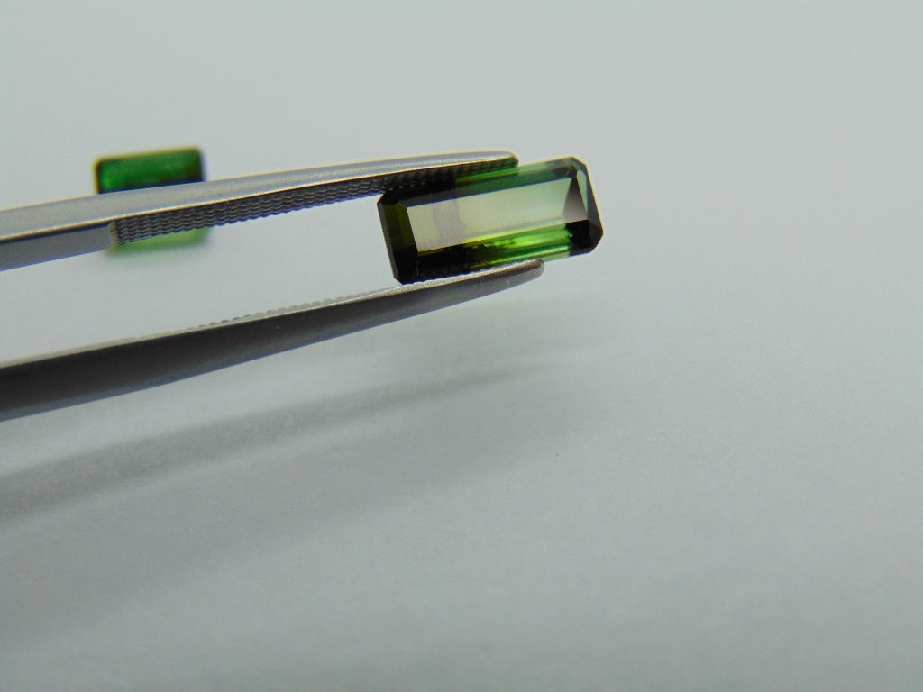 3ct Tourmaline 10x5mm 6x5mm