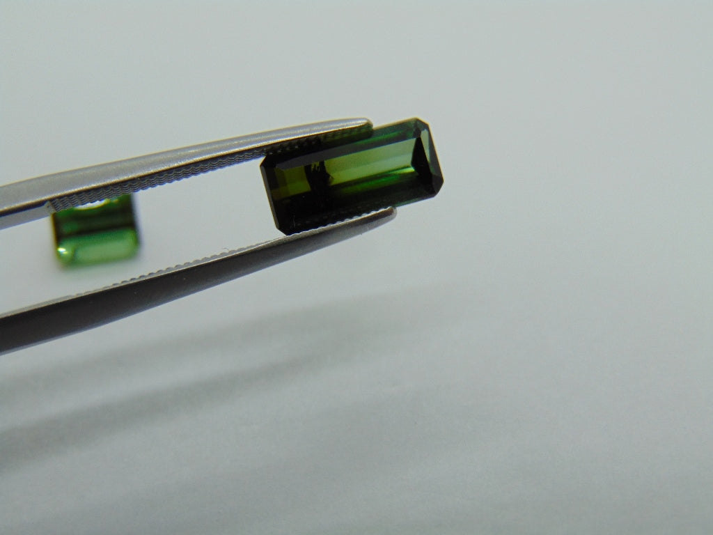 3ct Tourmaline 10x5mm 6x5mm