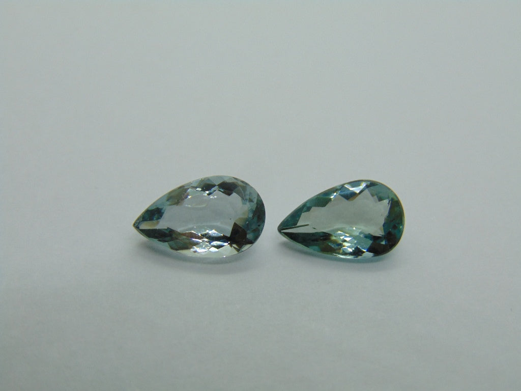 4.12ct Beryl 12x7mm 11.5x7mm