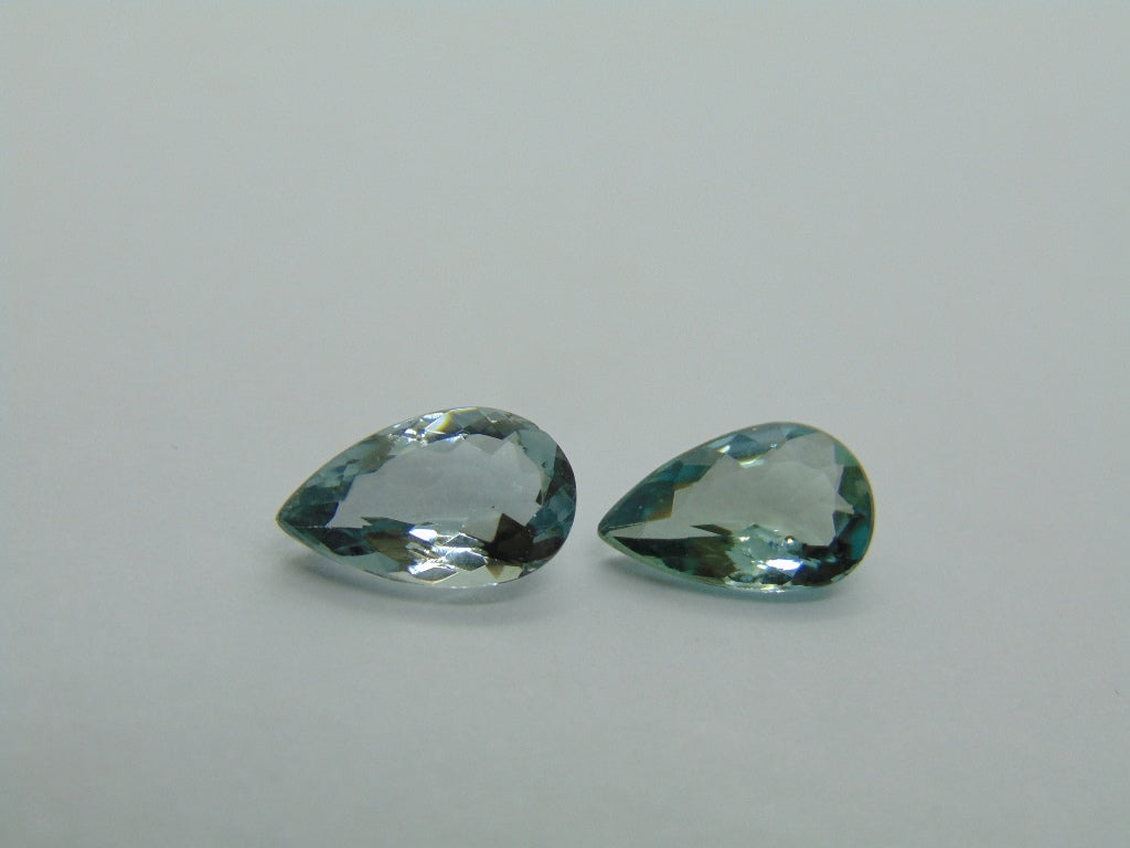 4.12ct Beryl 12x7mm 11.5x7mm