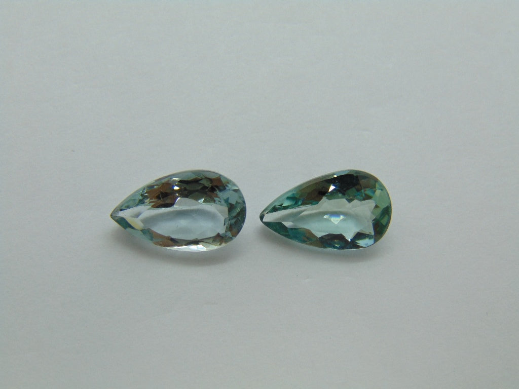 4.12ct Beryl 12x7mm 11.5x7mm