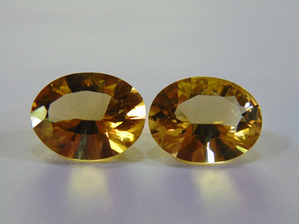 23ct Citrine (Pair)