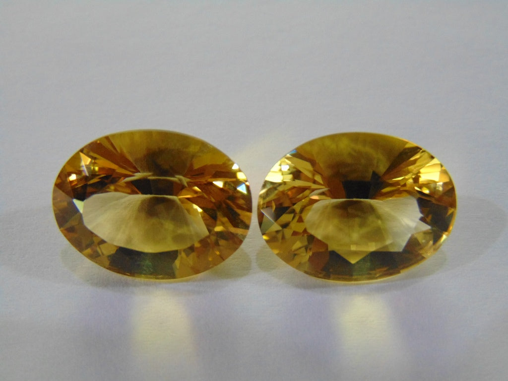 23ct Citrine (Pair)