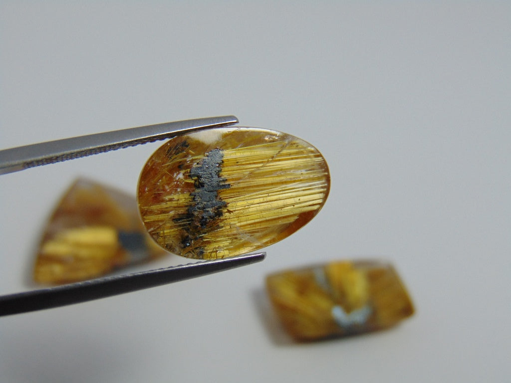 35.30cts Rutile (Golden)