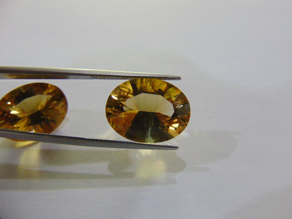 23ct Citrine (Pair)