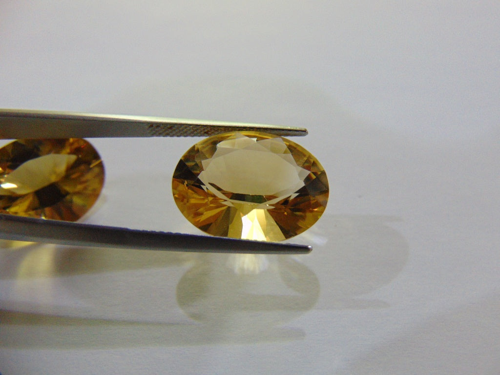 23ct Citrine (Pair)