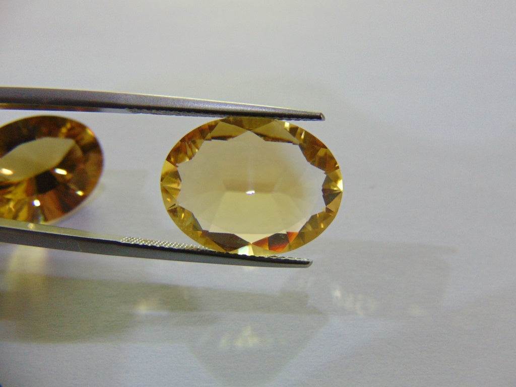 23ct Citrine (Pair)