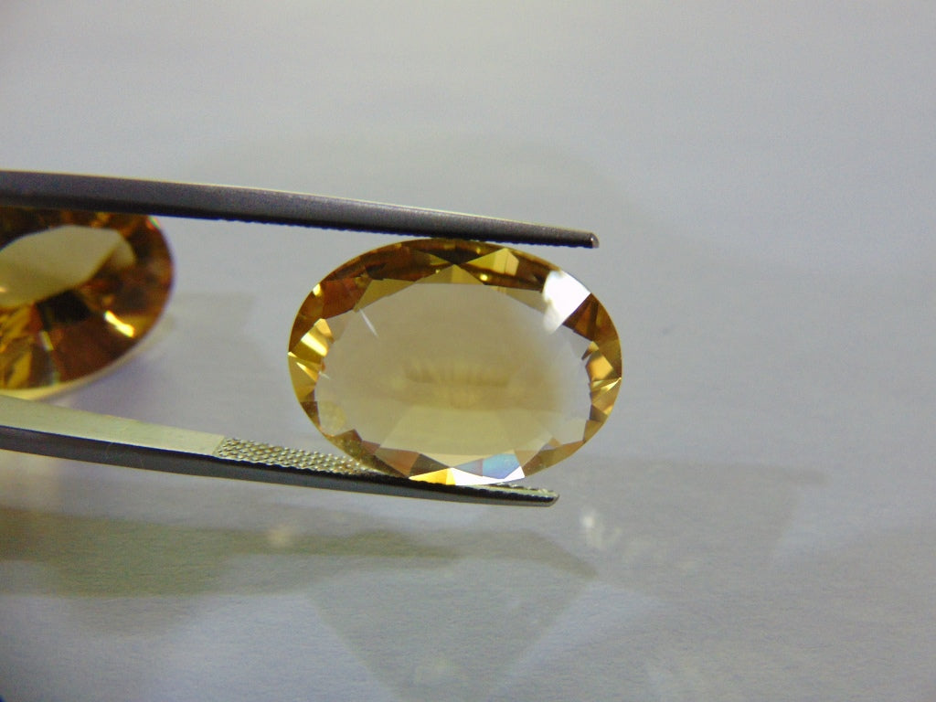 23ct Citrine (Pair)