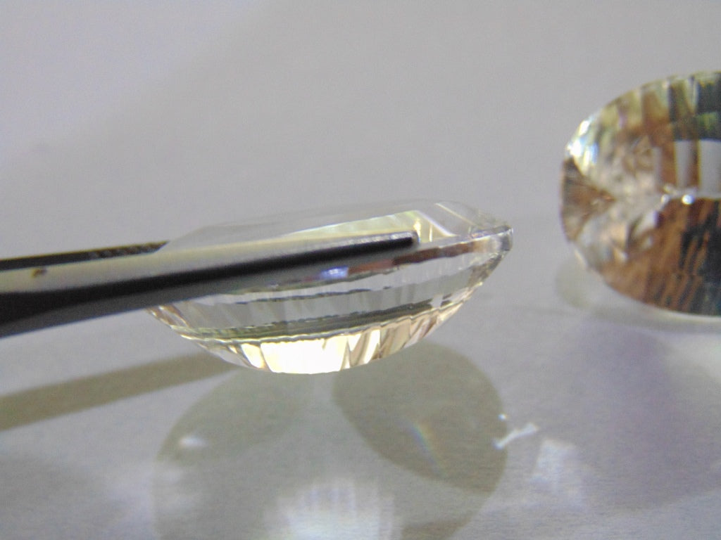 37.20ct Quartz (Crystal) Pair