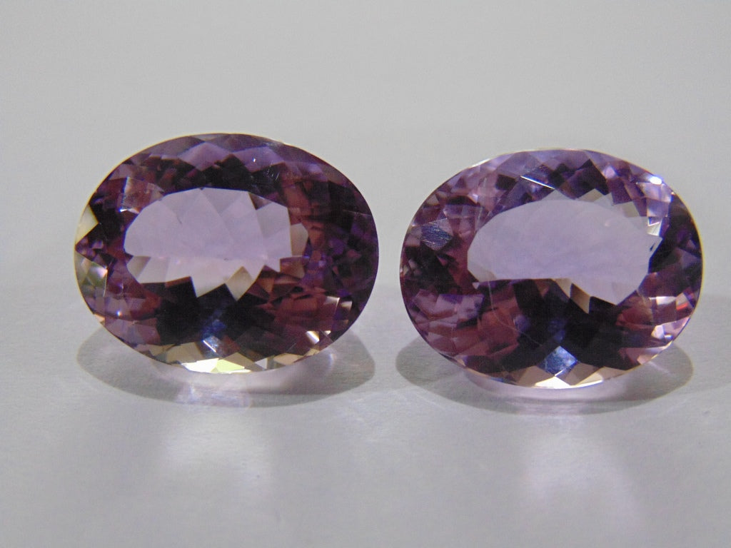 28.90ct Amethyst (Pair)