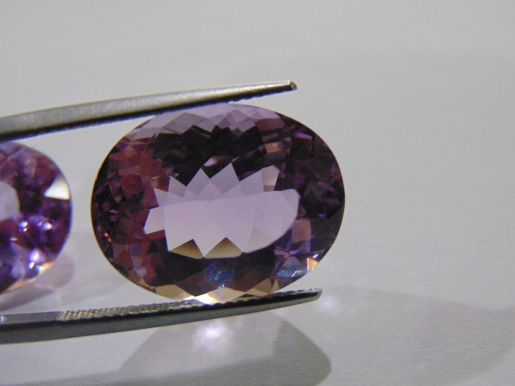 28.90ct Amethyst (Pair)