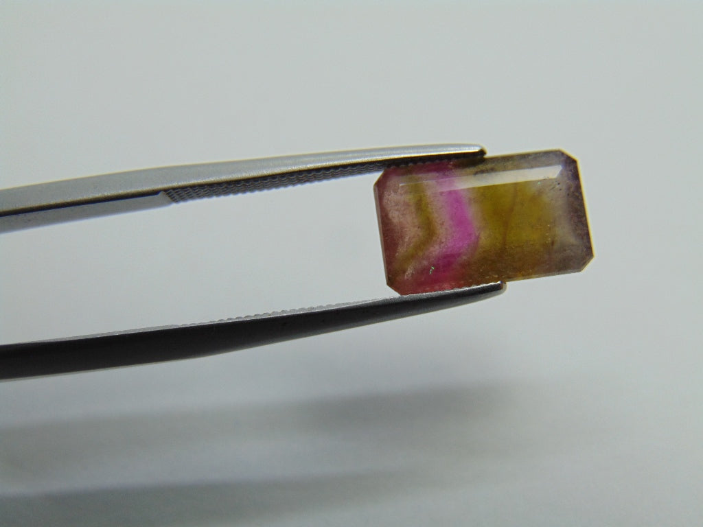 3.25ct Tourmaline Bicolor 12x7mm