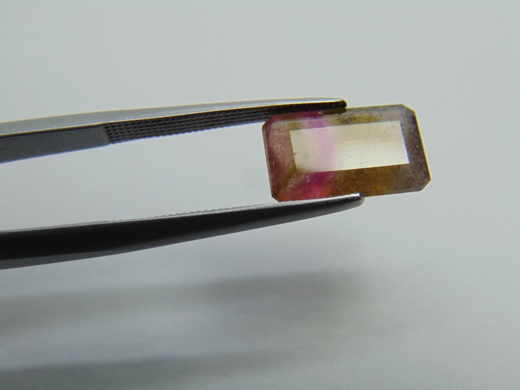 3.25ct Tourmaline Bicolor 12x7mm