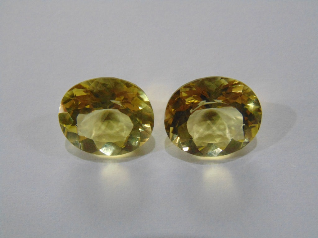 26.90ct Green Gold (Pair)