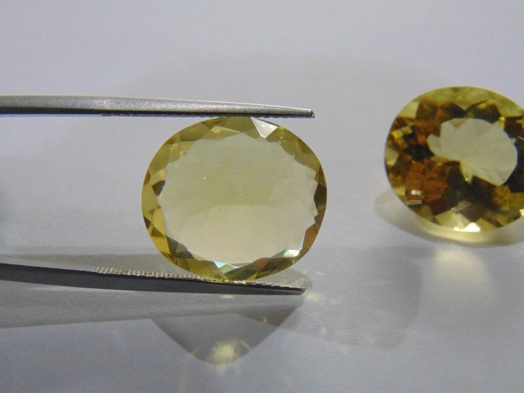 26.90ct Green Gold (Pair)