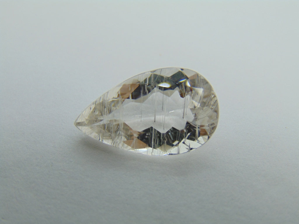 6.70ct Morganite With Needle 18x10mm