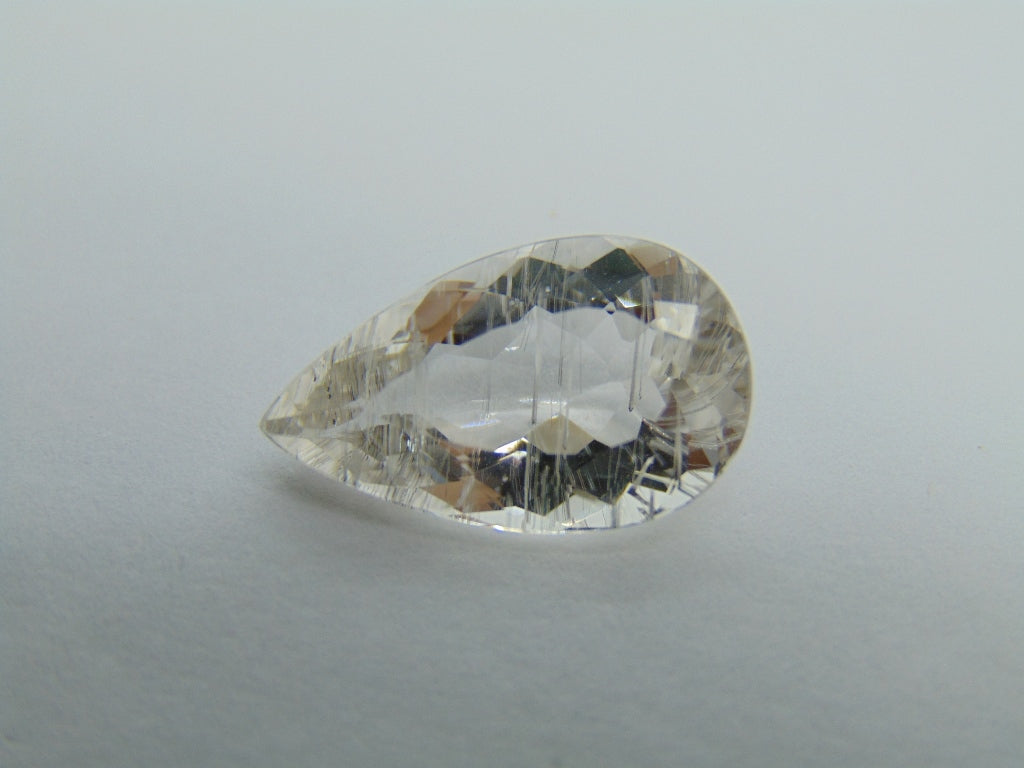 6.70ct Morganite With Needle 18x10mm