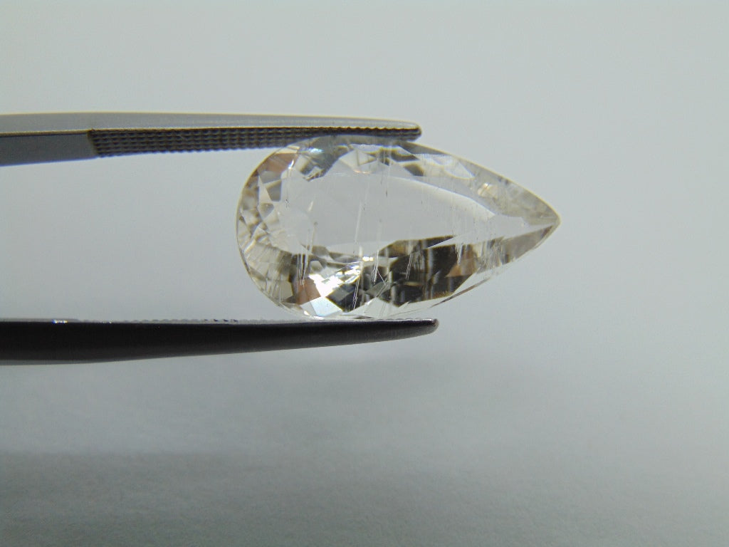 6.70ct Morganite With Needle 18x10mm