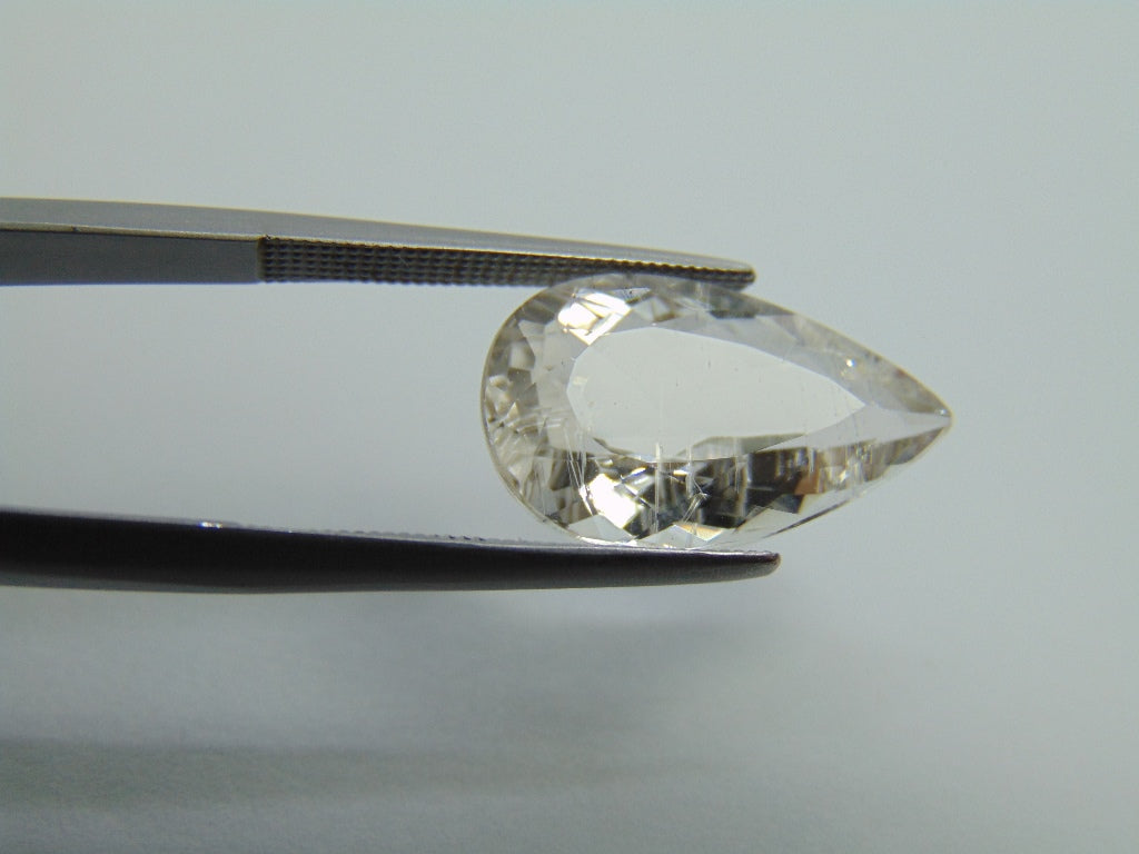 6.70ct Morganite With Needle 18x10mm