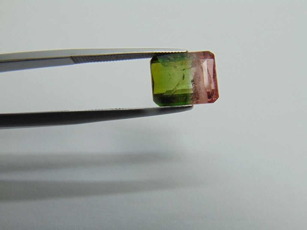 4ct Tourmaline Bicolor 10x8mm