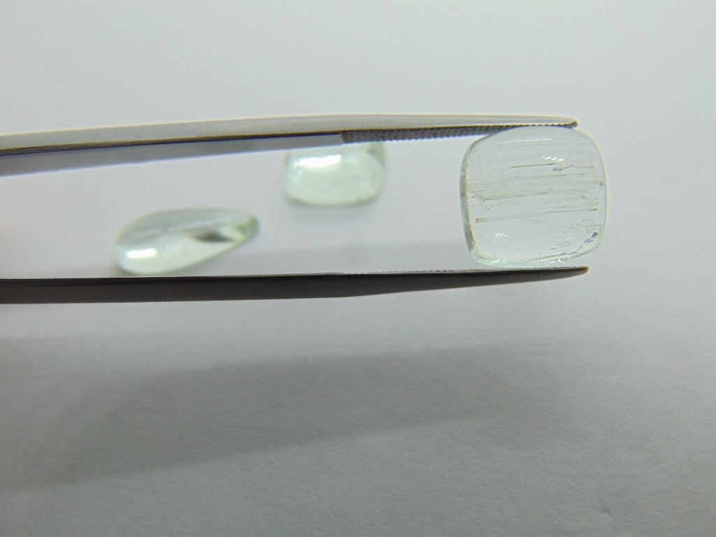 14.80ct Beryl Cabochon 15x7mm 11mm