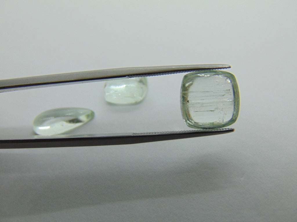 14.80ct Beryl Cabochon 15x7mm 11mm