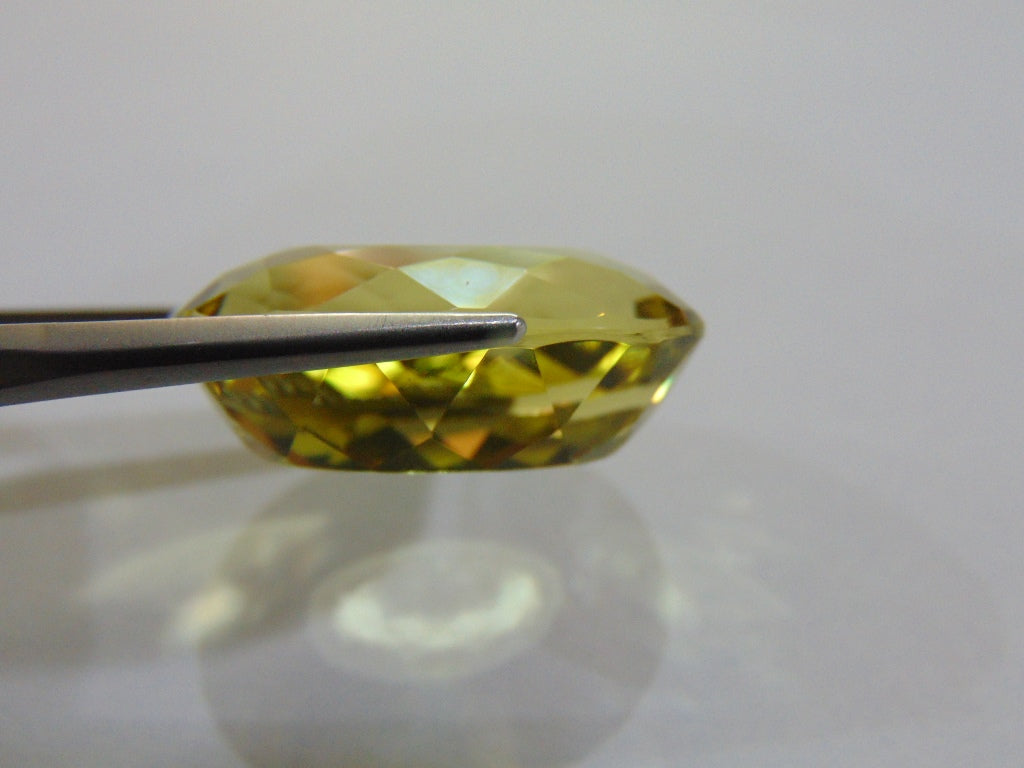 49ct Green Gold 27x22mm