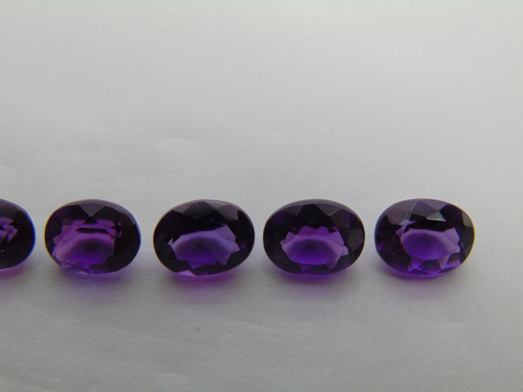 7.39ct Amethyst Calibrated 6x8mm