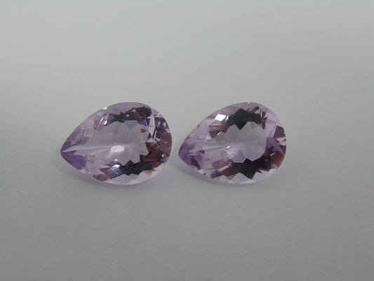 19.60cts Amethyst (Pair)