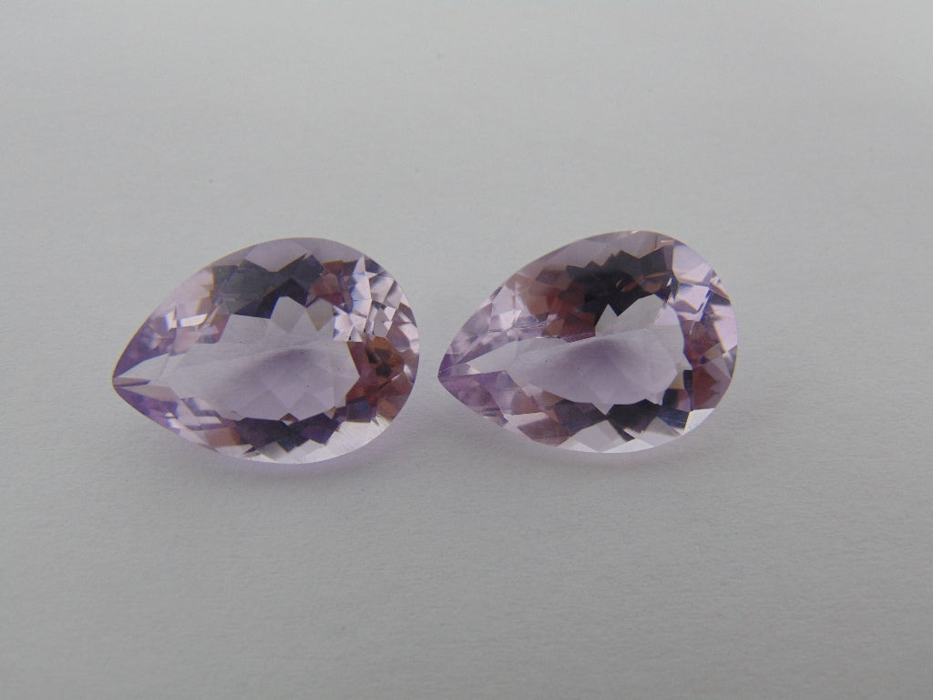 19.60cts Amethyst (Pair)