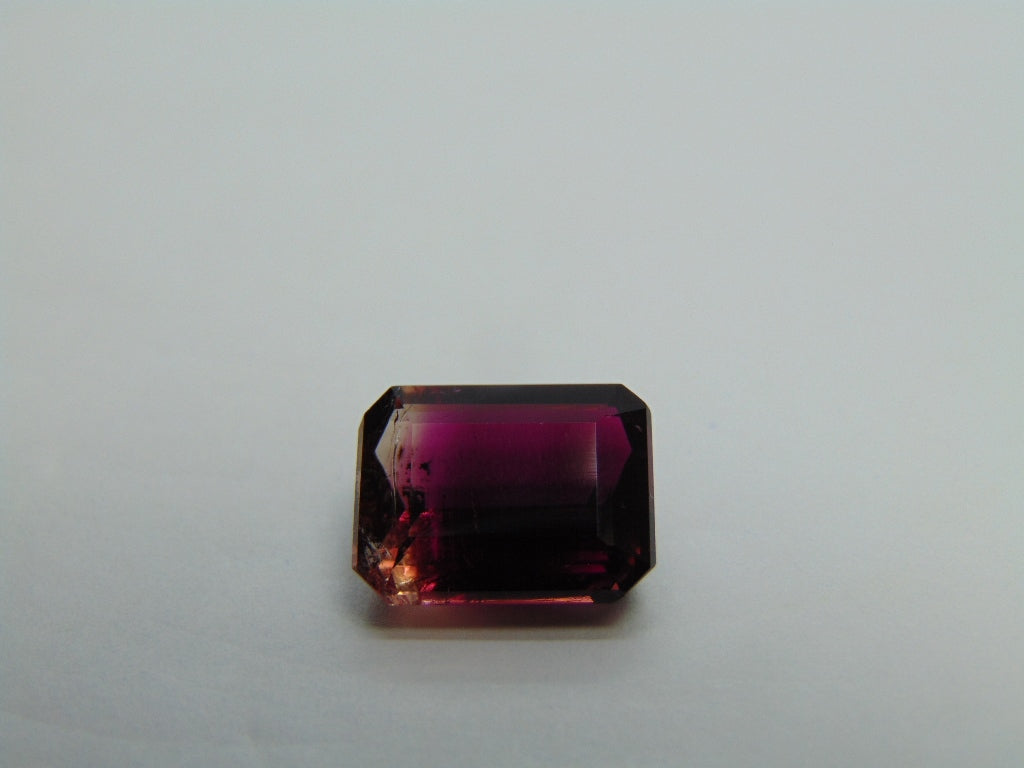 7.70ct Tourmaline Bicolor 13x10mm