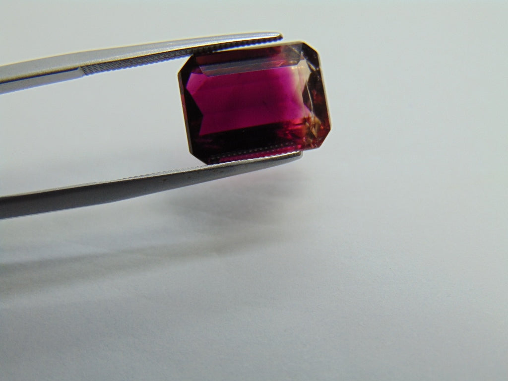 7.70ct Tourmaline Bicolor 13x10mm